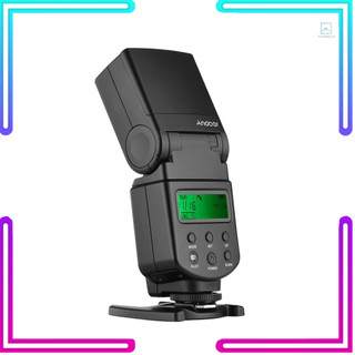 Andoer universal flash speedlite gn40 đèn led có thể điều chỉnh đèn flash on-camera có giá đỡ thay thế cho máy ảnh dslr olympus pentax #homm