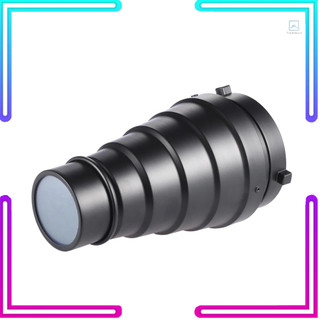 Bộ 5 Tấm Lọc Màu Bằng Kim Loại Hình Nón Kèm Lưới Tổ Ong Cho bowens mount studio Đèn flash Chụp Ảnh #homevn