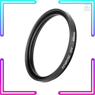 Andoer Kính Lọc uv 49mm Cho Máy Ảnh canon dslr