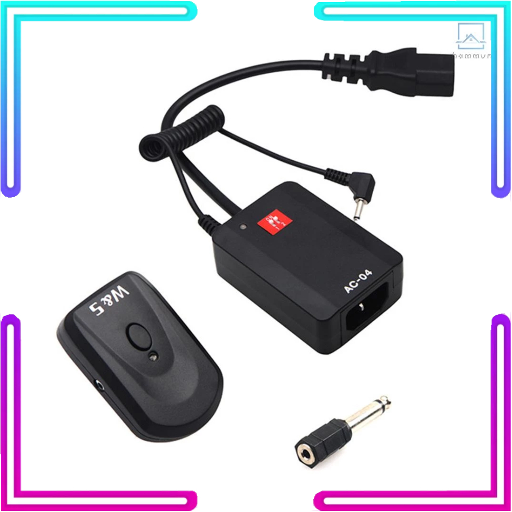 Hệ Thống Kích Hoạt Không Dây Với Bộ Thu 4 Kênh Với Bộ Chuyển Đổi 3.5mm Sang 6.35mm Cho Đèn flash Chụp Ảnh studio