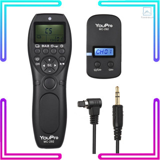 Thiết bị thu phát tín hiệu điều khiển từ xa không dây mc-292 n3 2.4g 32 kênh cho canon 7d 7dii 6d 50d 5dii 5d 5ds 5dsr 40d 30d 20d 10d 1d 1ds 1dx 1ds 1ds