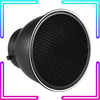 Đĩa khuếch tán tiêu chuẩn 600 * 7 '' gắn đèn phản quang° lưới tổ ong tản sáng cho bowens flash speedlite #homevn