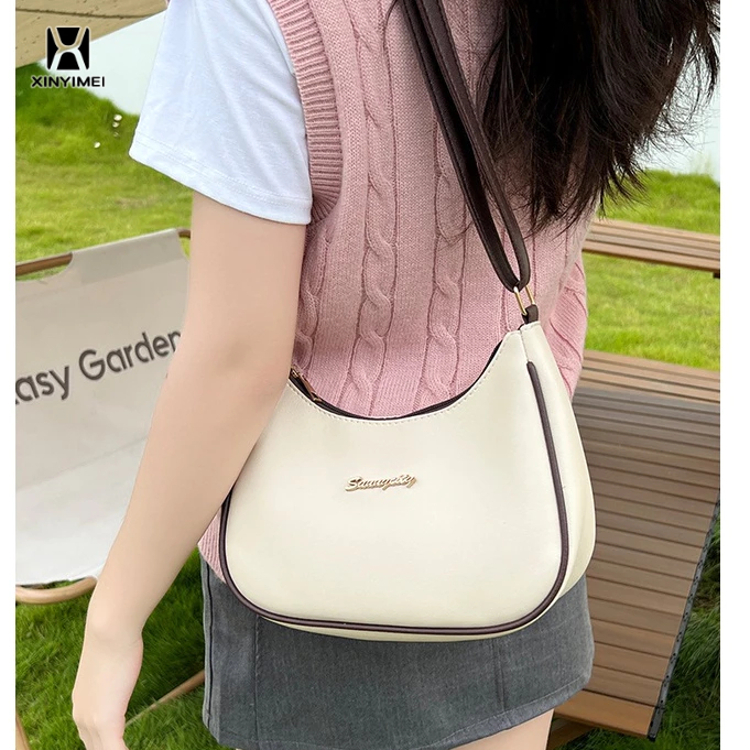 MOUSOON  Túi đeo dưới cánh tay  Đeo Cánh Tay Đa Dạng Màu Sắc Tương Phản Chất Lượng Cao Phong Cách Hàn Quốc Thời Trang Cao Cấp Cho Nữ