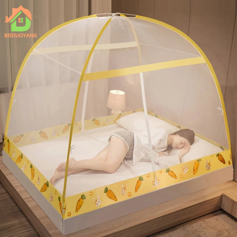BEIDUOYANG Màn Ngủ Chống Muỗi 2.0m 1.8m 1.2m Có Thể Gấp Gọn Tiện Dụng