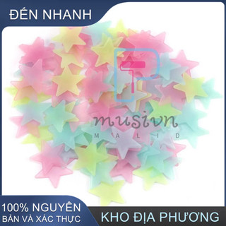 100 ngôi sao dạ quang dán tường trang trí
