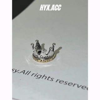 Bông tai kẹp tai nữ không xỏ khuyên tai ngọt ngào Cool Crown Kẹp tai không xỏ lỗ