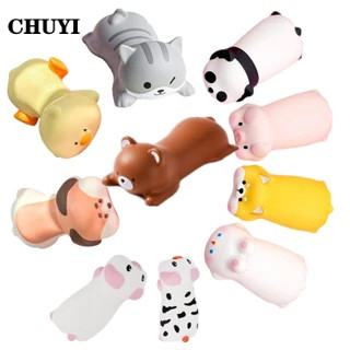 CHUYI Đệm Lót Chuột Máy Tính Bằng Xốp Gel Mềm Giảm Căng Thẳng In Hoạt Hình Đệm kê tay MMULCK hỗ trợ sử dụng chuột bàn phím máy tính chống trượt thiết kế hoạt hình mềm mại