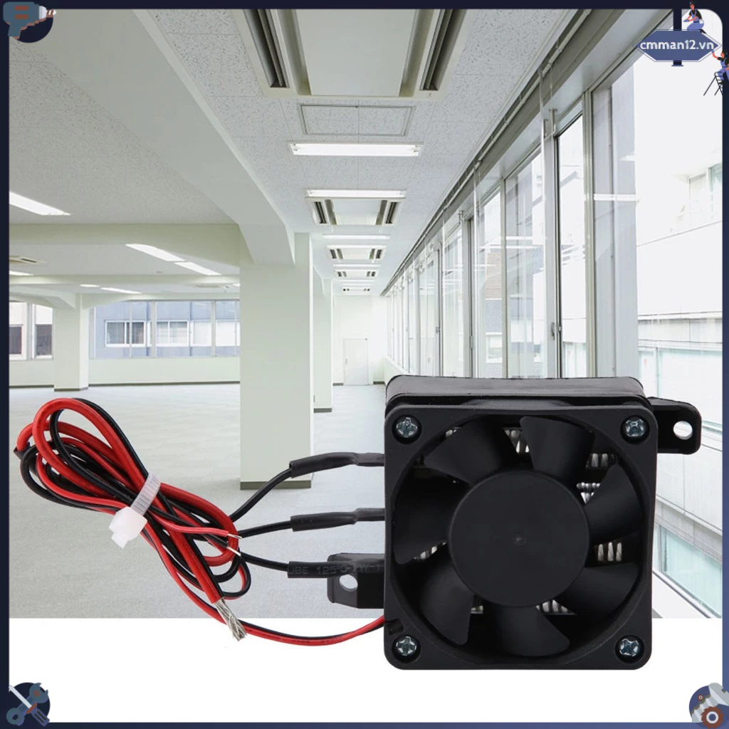 Power Helper Quạt Sưởi PTC 220V 300W/400W Nhiệt Độ Không Đổi Làm Nóng Bằng Điện 12V/24V cmman12.vn