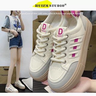 Huizumei Giày Thể Thao Phối Lưới Thoáng Khí Thời Trang Năng Động