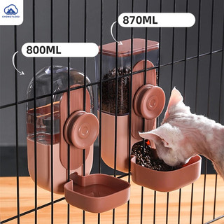 CHONGTAOQI Bình Đựng Nước Uống Tự Động Có Móc Treo Cho Thú Cưng