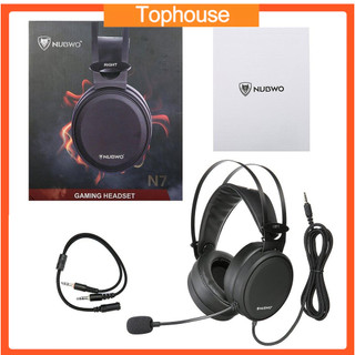 Tai nghe chơi game nubn7 âm thanh sống động jack cắm 3.5mm cho PS4 Xbox One PC