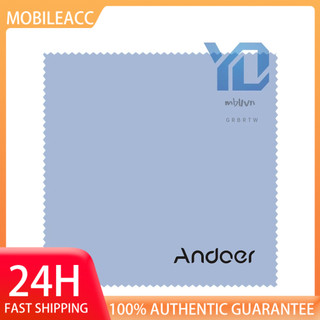 Andoer Khăn Lau Kính Vải Sợi Nhỏ Cao Cấp 10 X 10cm Cho Máy Ảnh / dslr / Máy Tính Bảng / Điện Thoại