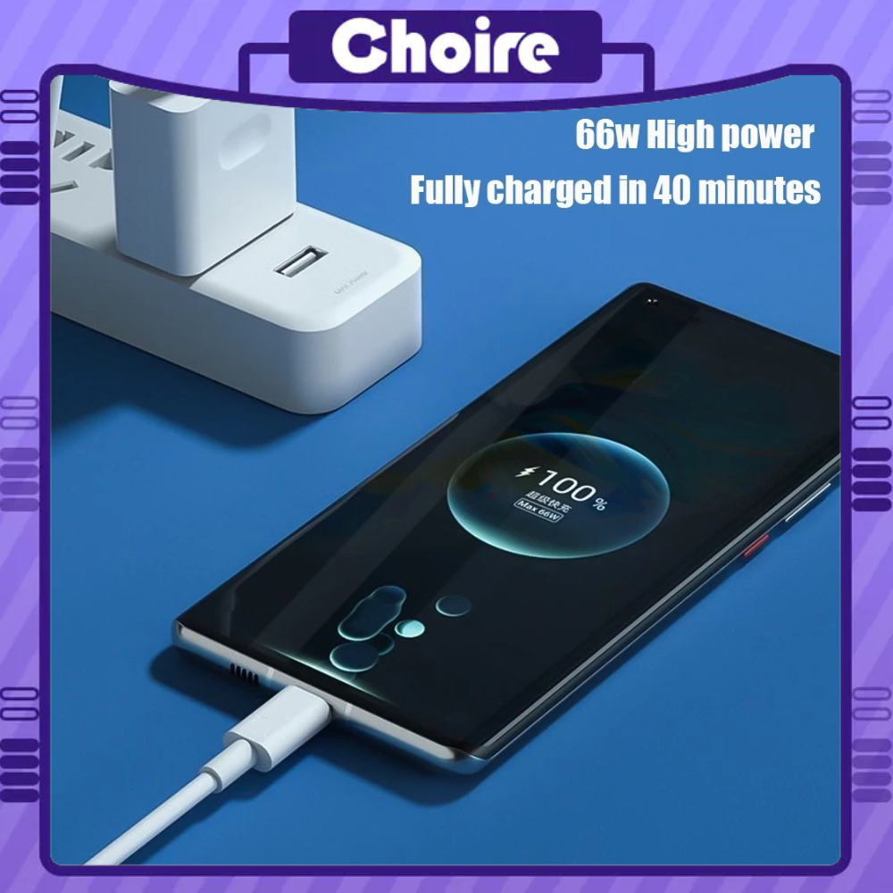 Dây Cáp Sạc Nhanh USB 7A 100W Type C Cho Huawei Mate 40 30 Xiaomi Samsung-CH