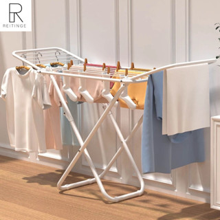 REITINGE móc treo quần áo  Giá Phơi Đồ Hình Chữ x Có Thể Gấp Lại Trong Nhà Và Ngoài Trời Không Cần Khoan Lỗ
