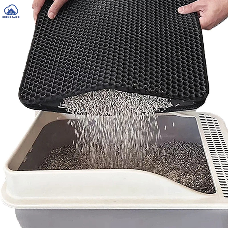Cát mèo mèo Thảm Lót eva Hai Lớp Dành Cho Mèo Cưng