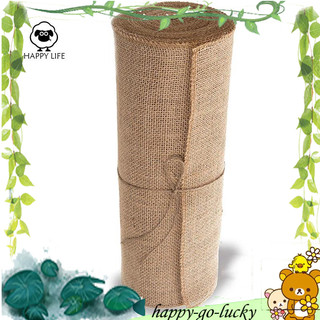 Cuộn vải bao bố 30cmx275cm chống trượt không đục với viền trang trí tiệc cưới