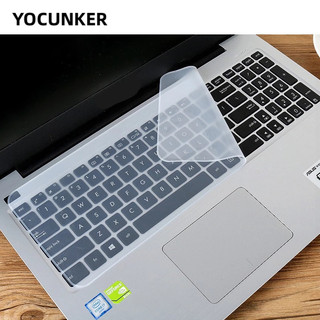 YOCUNKER Miếng Dán Bảo Vệ Bàn Phím laptop Bằng Silicon Trong Suốt Chống Thấm Nước / Bụi Bẩn Tiện Dụng Cho 12 13 14 15 16 17 inches