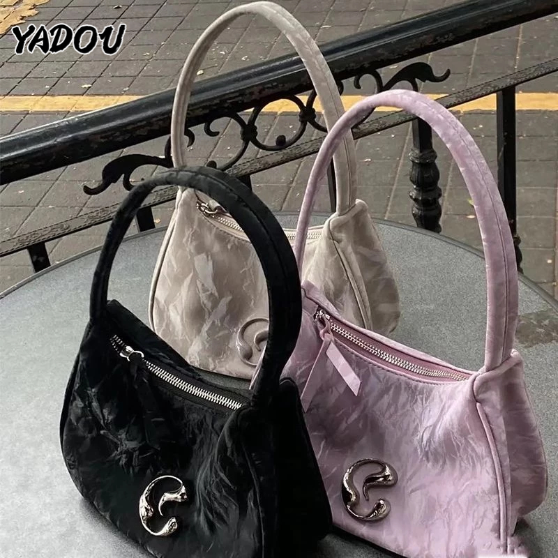 YADOU Túi Đeo Vai yadou y2k Cao Cấp Phong Cách retro Mới