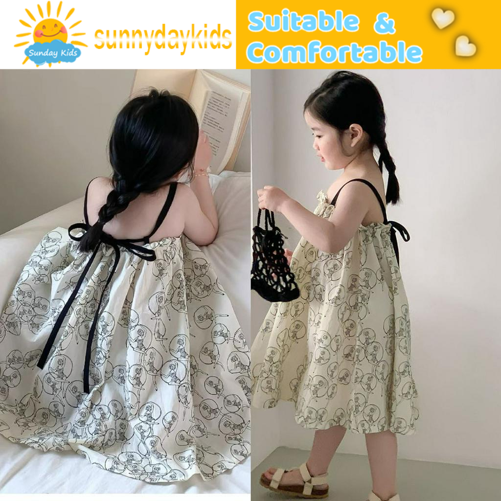Cô gái Sling Dress Hàn Quốc phiên bản mùa hè thanh lịch bãi biển váy nghỉ lớn váy thời trang