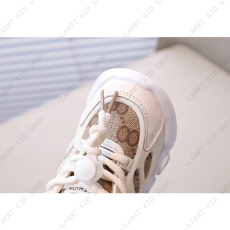 Giày trẻ em có dây thắt Size21-30 🌸 vải thoáng khí đèn sáng Giày thể thao thời trang