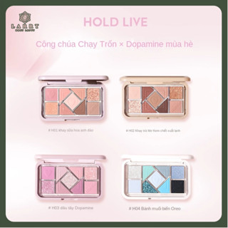 💖 Đảm bảo giá thấp nhất 💖[HOLD LIVE] Bảng Phấn Trang Điểm Mắt HOLD LIVE HAPPIE Trái Tim HL630