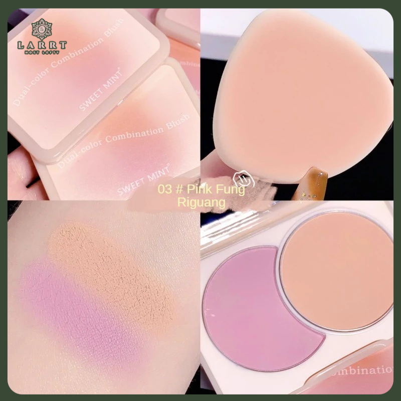 Phấn Má Hồng Hai Màu Sắc Tông Lì Cao Cấp Dành Cho Người Mới Bắt Đầu