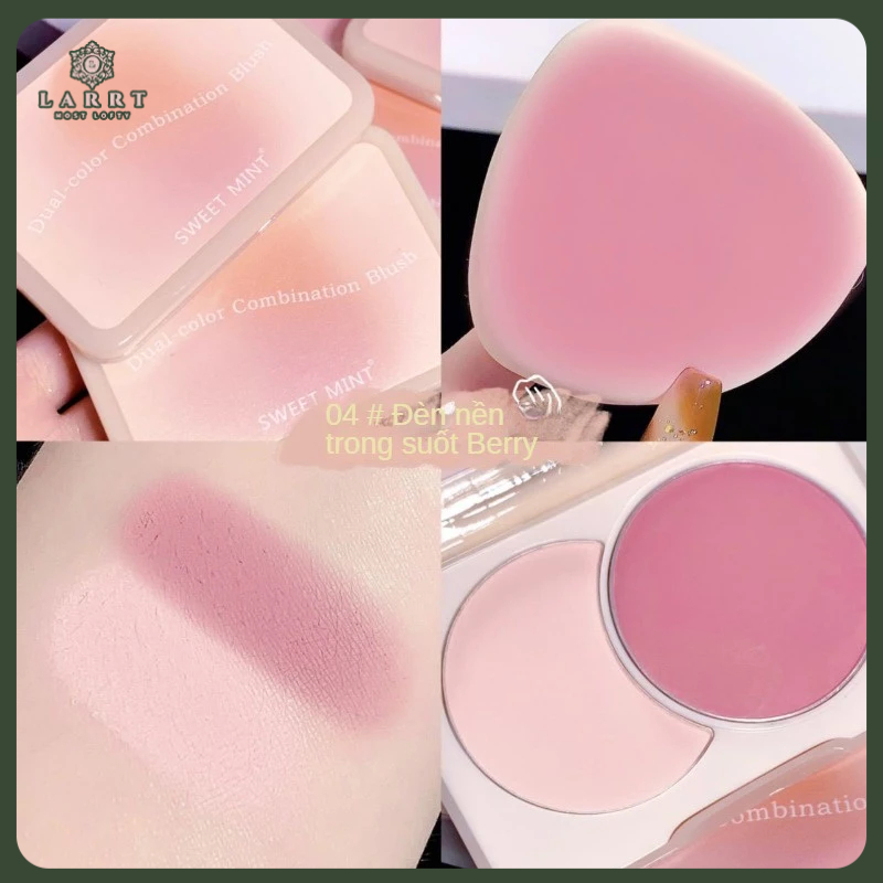 Phấn Má Hồng Hai Màu Sắc Tông Lì Cao Cấp Dành Cho Người Mới Bắt Đầu