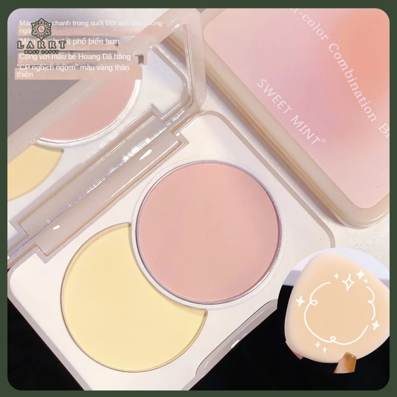 Phấn Má Hồng Hai Màu Sắc Tông Lì Cao Cấp Dành Cho Người Mới Bắt Đầu