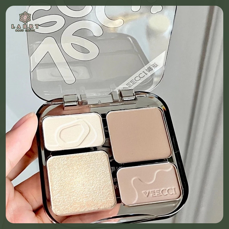 Bảng Phấn Mắt / Má Hồng / Mũi Độ Bóng Cao Chuyên Dụng Cho Trang Điểm