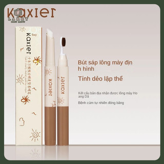 Mới Bút Chì Kẻ Lông Mày Hai Đầu Kháng Nước Chống Thấm Mồ Hôi Tự Nhiên Không Lem Nhòe