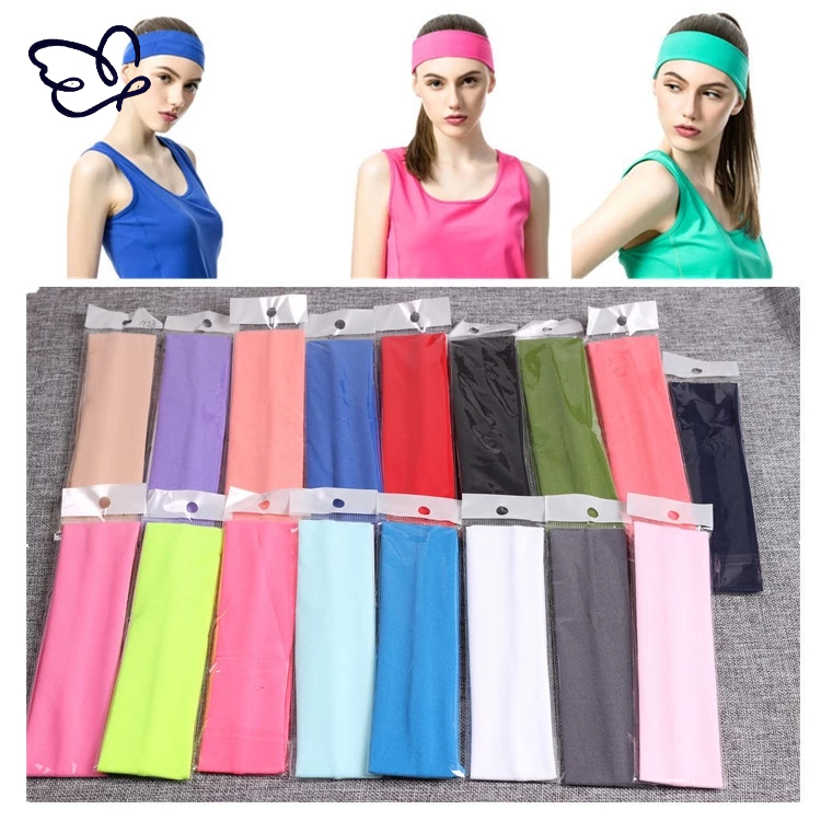 Băng Đeo Trán Thể Thao Chất Liệu Cotton Thấm Hút Mồ Hôi Tốt yô-ga