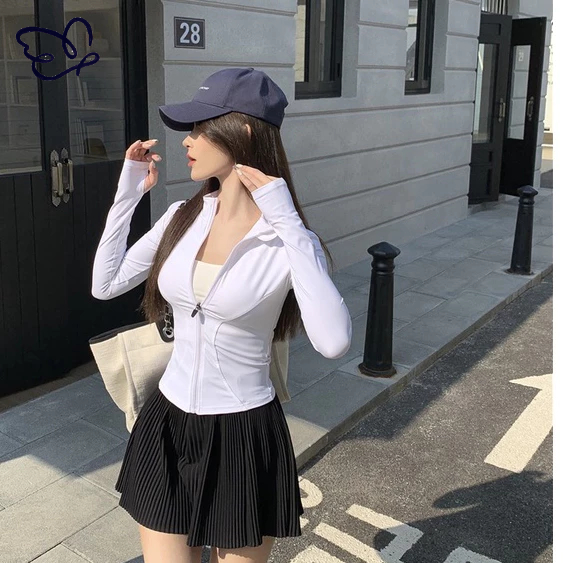 Áo Khoác Thể Thao Tay Dài  tập GYM, YOGA, ZUMBA Cho Nữ Cho Nữ | BigBuy360 - bigbuy360.vn