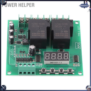 Power Helper Bảng điều khiển tiến / lùi động cơ YYB-5 12v 24v Hai mô-đun chu kỳ thời gian trễ rơle