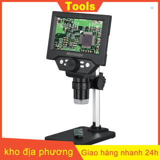 Kính hiển vi kỹ thuật số 5.5-inch lcd 10megapixel 8led có thể điều chỉnh độ sáng