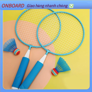 * Bộ vợt cầu lông trẻ em, tặng kèm 2 quả cầu. Vợt cầu lông cho bé OnBoard