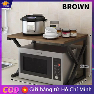 Giá lò vi sóng Giá lò vi sóng 3 tầng Giá đỡ lò nướng Giá lưu trữ Nhà bếp Tổ chức nhà bếp Nhiều lớp Giá đỡ gia vị