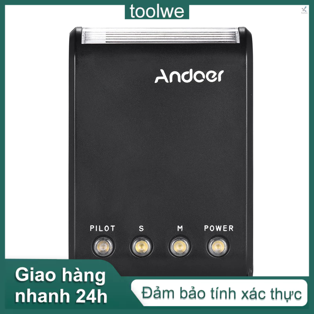 Đèn flash Kỹ Thuật Số mini andoer ws-25 Chuyên Nghiệp gn18 Cho Máy Ảnh canon pentax a7 nex6 hx50 a99