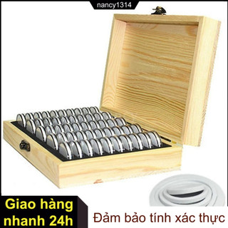 Hộp đựng tiền xu sưu tập bằng gỗ