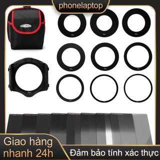 Bộ lọc ống kính máy ảnh nd2 + 4 + 8 + 16 kèm giá đỡ hình vuông