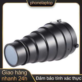 Ống gom sáng Snoot kèm lưới tổ ong và tấm lọc màu dành cho máy ảnh