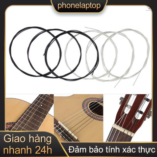 Bộ 6 dây đàn guitar cổ điển bằng nylon hai màu