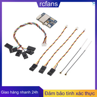 Thiết bị nhận tín hiệu rs flysky fs-x6b 2.4g pwm ppm i.bus dành cho drone fs-i10 fs-i8 fs-i6x fs-i4 fs-i6 fs-i6s