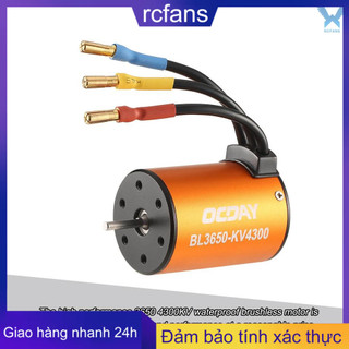 Động Cơ Không Chổi Than Ocday Bl3650 4300kv Chống Thấm Nước Cho Xe Đua Rc 1 / 10 Hsp 94123 Huanqi 727 Fs