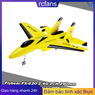 Mô hình máy bay thủ công Flybear FX-820 2.4G 2CH điều khiển từ xa SU-35 sải cánh 290mm