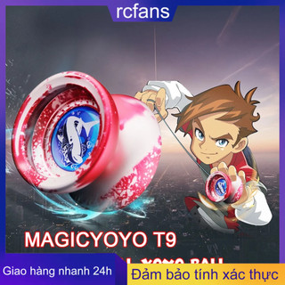 Đồ Chơi Yoyo Ma Thuật T9 Bằng Hợp Kim Nhôm Đánh Bóng Chắc Chắn Không Phóng Xạ Cho Bé