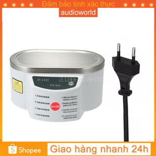 Máy làm sạch đồng hồ / mắt kính / bảng mạch kỹ thuật số bằng siêu âm kích thước mini