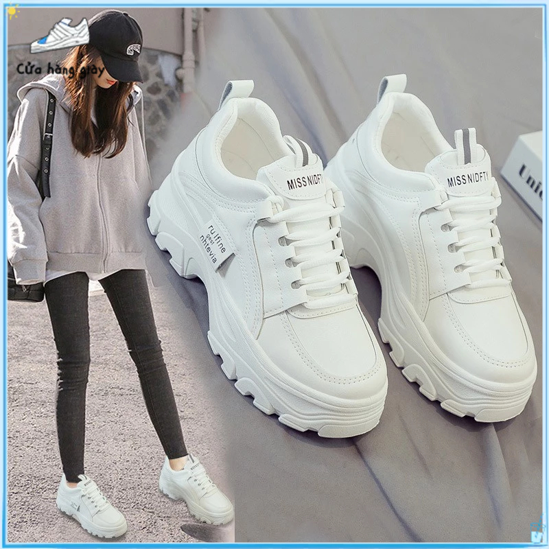 🔥HOT SALE🔥Giày Nữ Đế Cao Đa Màu, Thiết Kế Thời Trang, Phù Hợp Cho Thể Thao và Dạo Phố