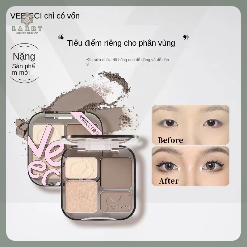 💯 Đảm bảo giá thấp nhất 💯2024 NEW VEECCI Phấn mắt Bảng Phấn Mắt / Má Hồng / Tạo Khối Độ Bóng Cao Trang Điểm Chuyên Nghiệp  V01 | BigBuy360 - bigbuy360.vn