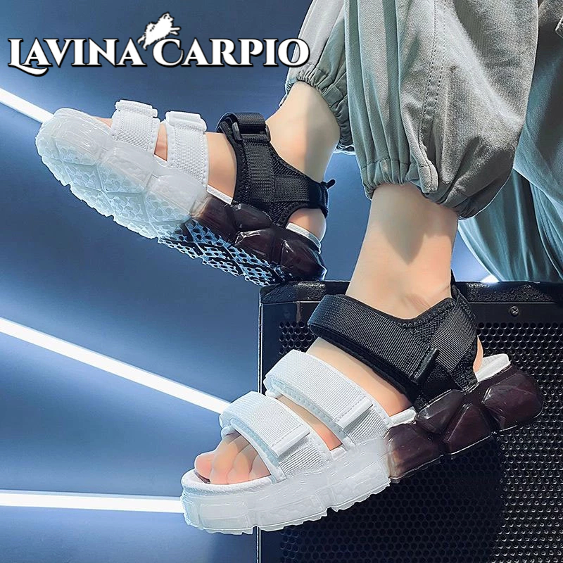 Xăng đan Lavina Carpio Đế Mềm Chống Trượt Thoáng Khí Thời Trang Xu Hướng Mới Cho Nam