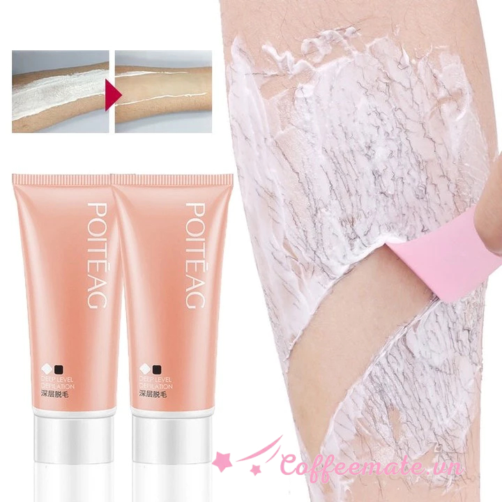【CF】Kem Tẩy Lông Toàn Thân Nhẹ Nhàng Không Đau Thích Hợp Cho Mọi Loại Da, Kem tẩy lông lành tính dịu nhẹ không gây kích ứng, làm sạch lông nhanh chóng dễ dàng sử dụng